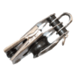 RWO - Dubbelblock med v-cleat 25mm